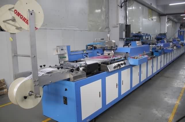 Manufactur standard 6 Heads Tapes Rolling Machine -
 SPE-3000S-4C Automatic label ribbons/satin ribbons/lanyard ribbons screen printing machine – Kin Wah