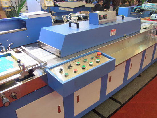 Garment labels automatic screen printing machine with PLC control