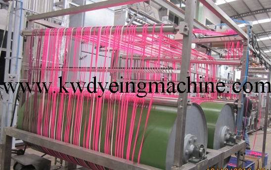 400mm Nylon Elastic Tapes Continuous Dyeing Machine with Ce Approved