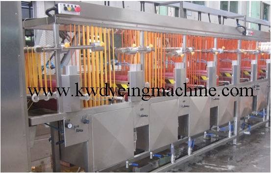 400mm Nylon Underwear Tapes Continuous Dyeing Machine