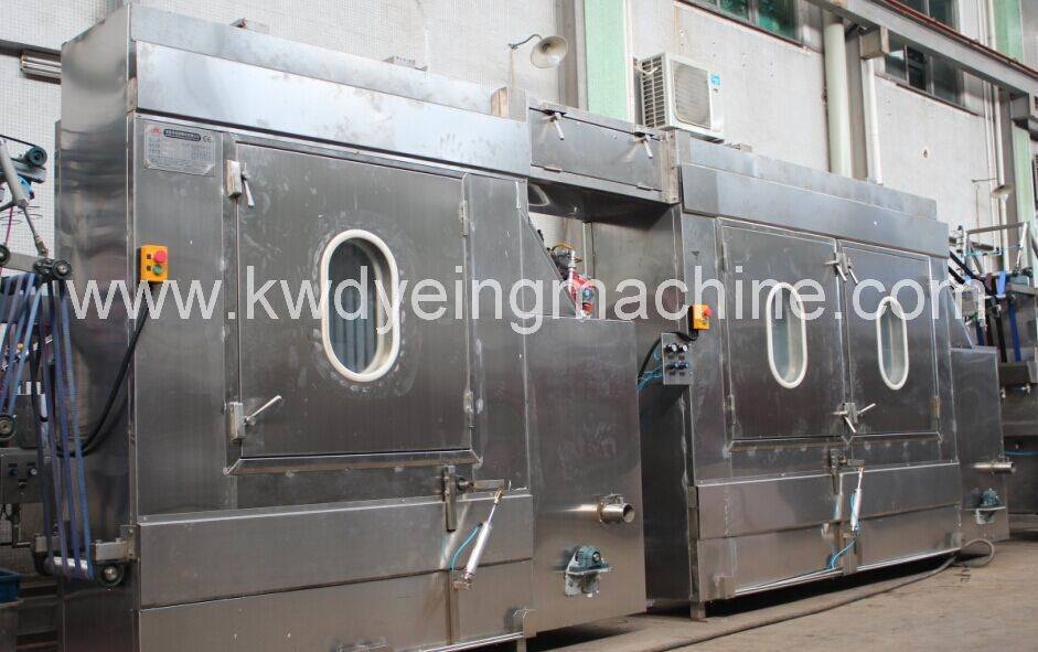 Multilines Bag Belts Continuous Dyeing Machine with Large Capacity
