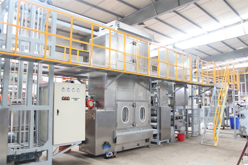 Lashing Straps Continuous Dyeing Finishing Machine with Elongation Function