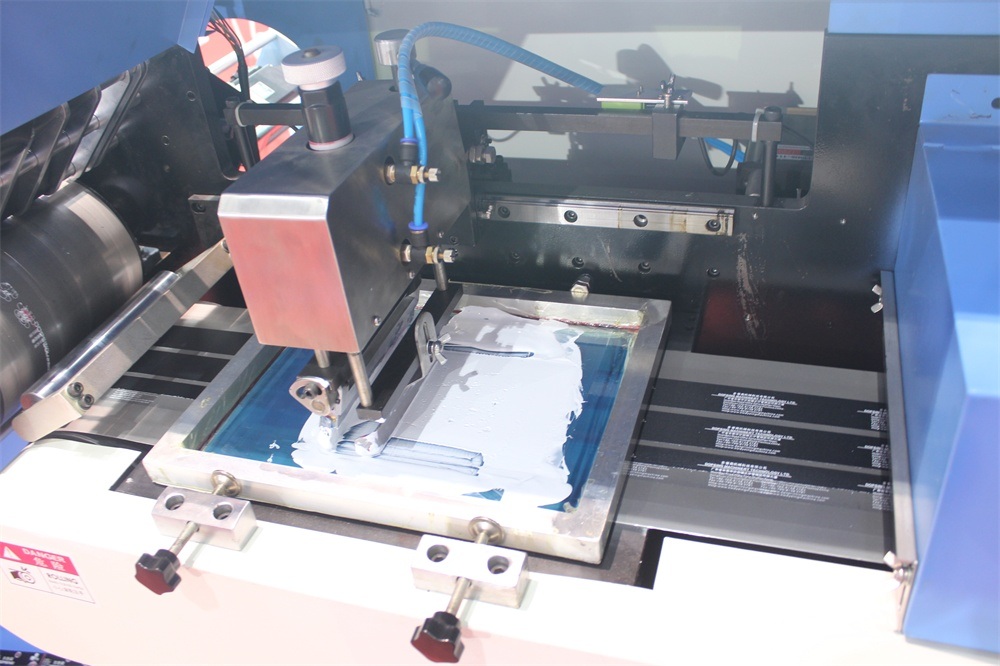 High Temperature Inks Label Ribbons Screen Printing Machine Price