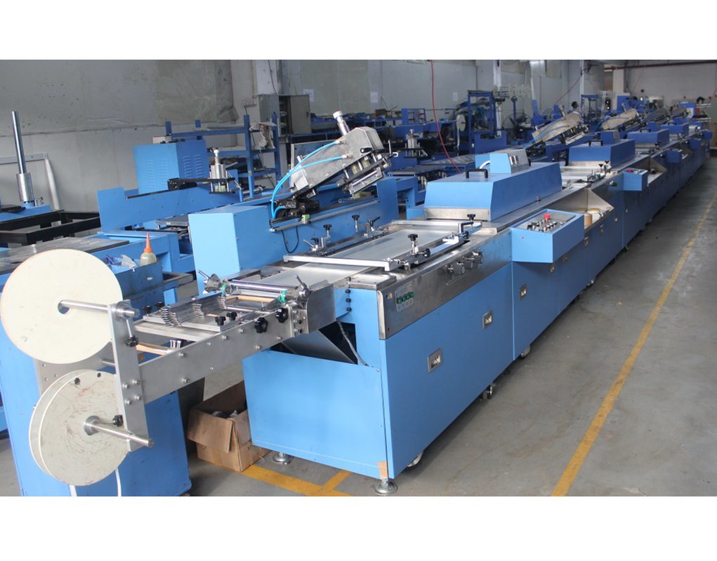 4 Colors Satin Ribbon Automatic Screen Printing Machine with Ce Approved