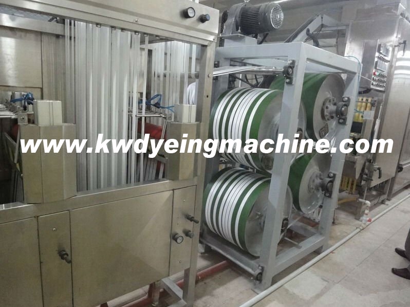 Satin Ribbons Continuous Dyeing Finishing Machine Supplier