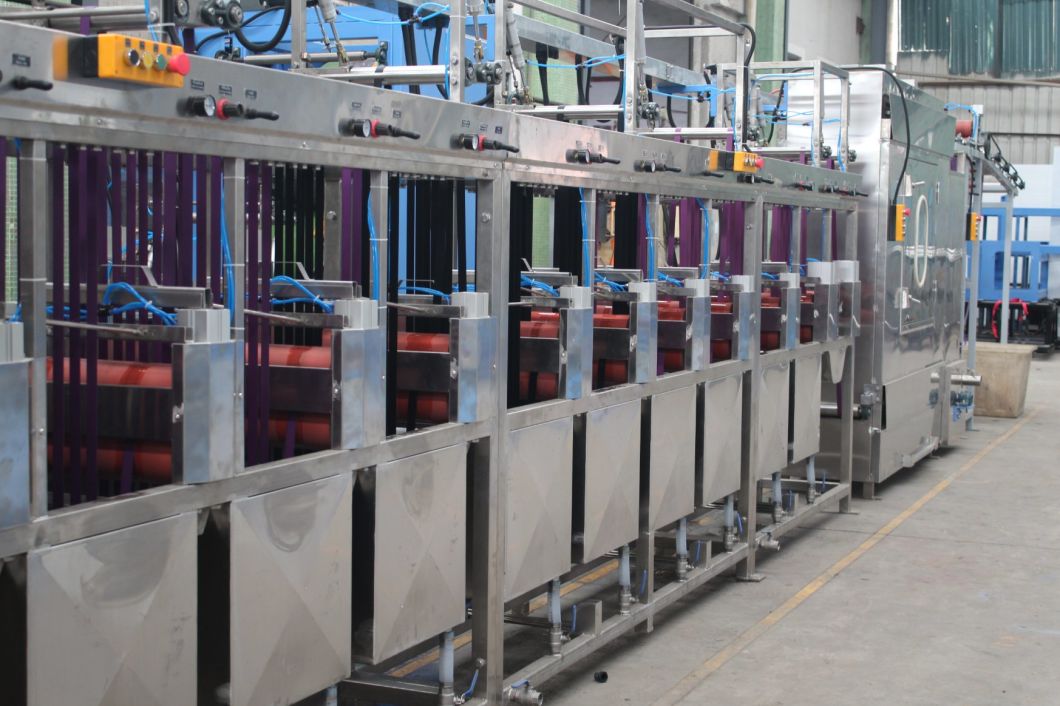 Nylon Bag Belts Continuous Dyeing and Finishing Machine Kw-800-Xb400-H