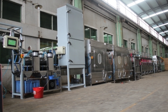 Pets Webbings Continuous Dyeing and Finishing Machine