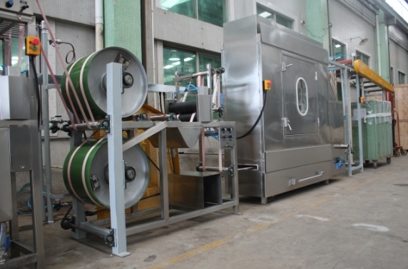 600mm Polyester Satin Ribbons Continuous Dyeing Machine