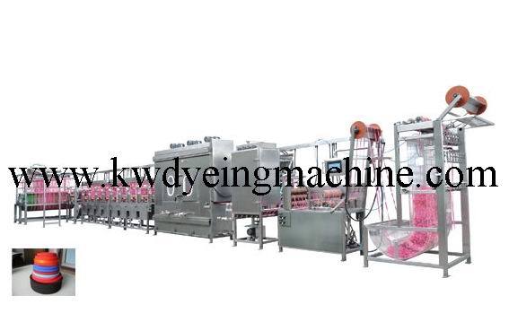 Normal Temp Elastic Ribbons Dyeing Finishing Machine with Ce