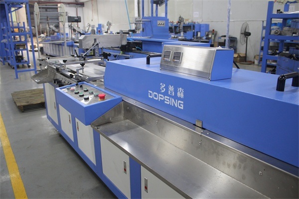 Eco Type 2 Colors Label Ribbons Automatic Screen Printing Machine