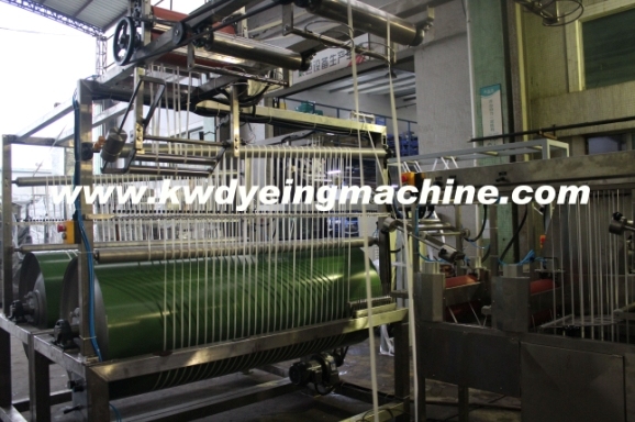 400mm Nylon Elastic Tape Continuous Dyeing Machine with Ce Certificate