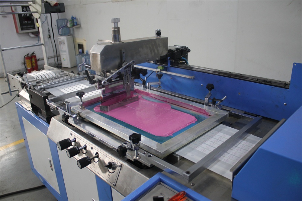 Elastic Tapes Printing Machine with 30cm Printing Width