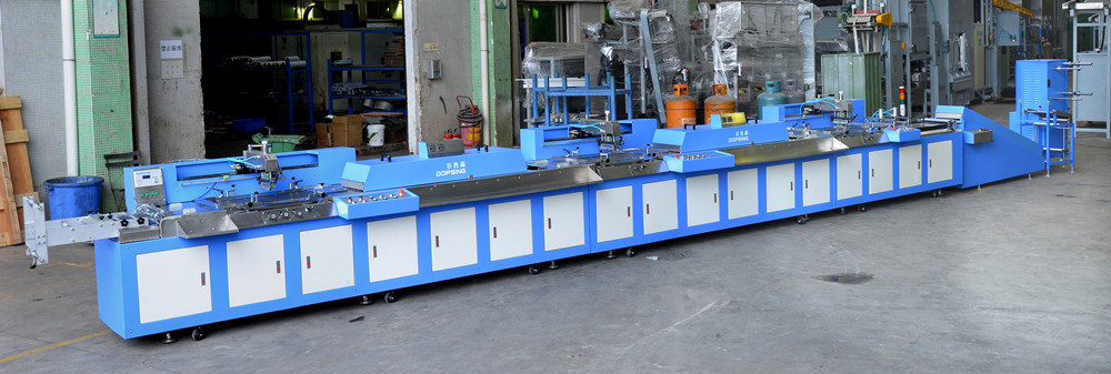 Label Ribbons Automatic Screen Printing Machine with Ce