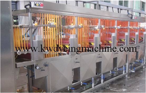 The Updated Newest Elastic Tapes Continuous Dyeing Machine