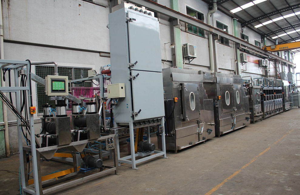 Luggage Webbings Continuous Dyeing&Finishing Machine with CE