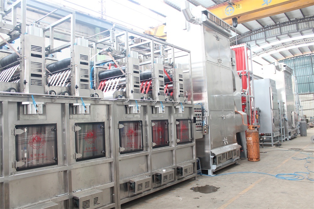 Single Line Safety Belt Continuous Dyeing and Finishing Machine