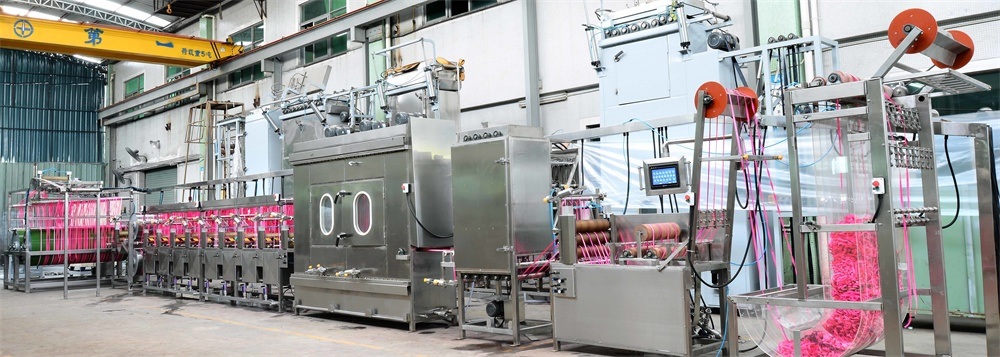 Elastic Webbing Band Continuous Dyeing&Finishing Machine