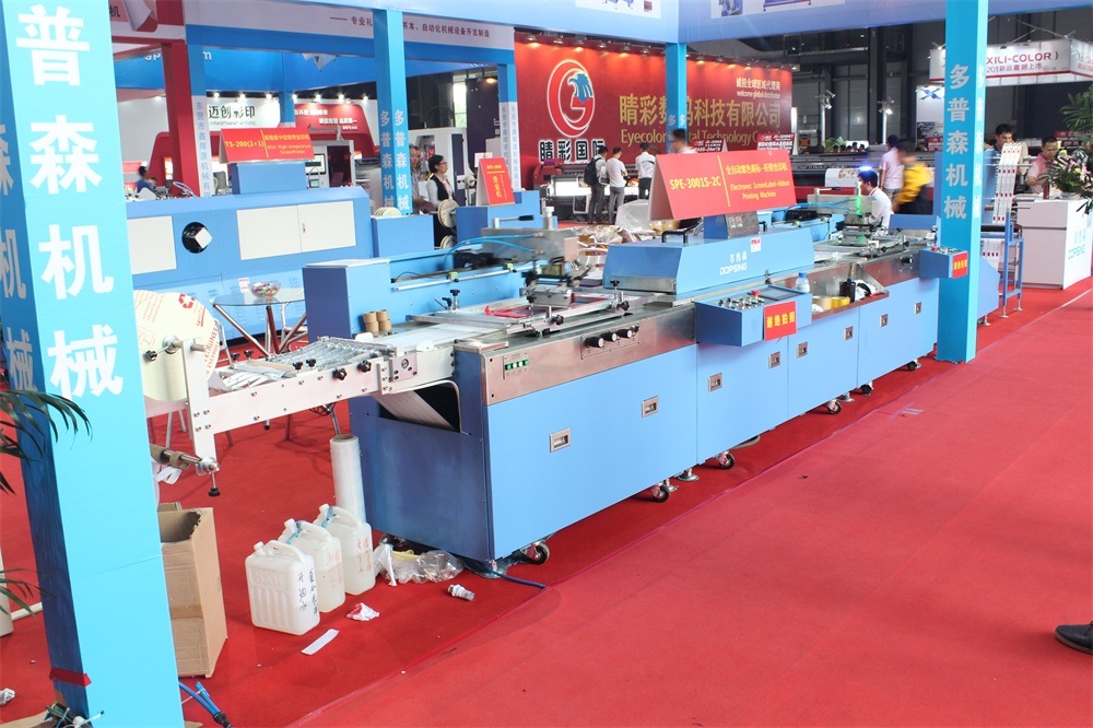 2 Colors Label Ribbon Screen Printing Machine with New Design (SPE-3001S-2C)