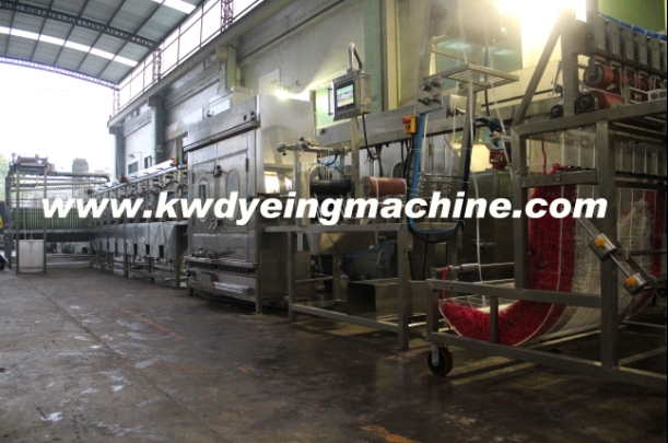 400mm Nylon Tapes Continuous Washing&Finishing Machine Kw-807-Sj400-a