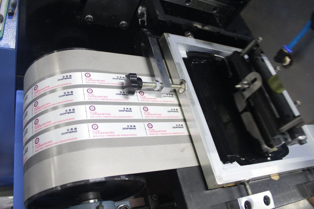 Garment Labels Screen Printing Machine with Two Faces Printing