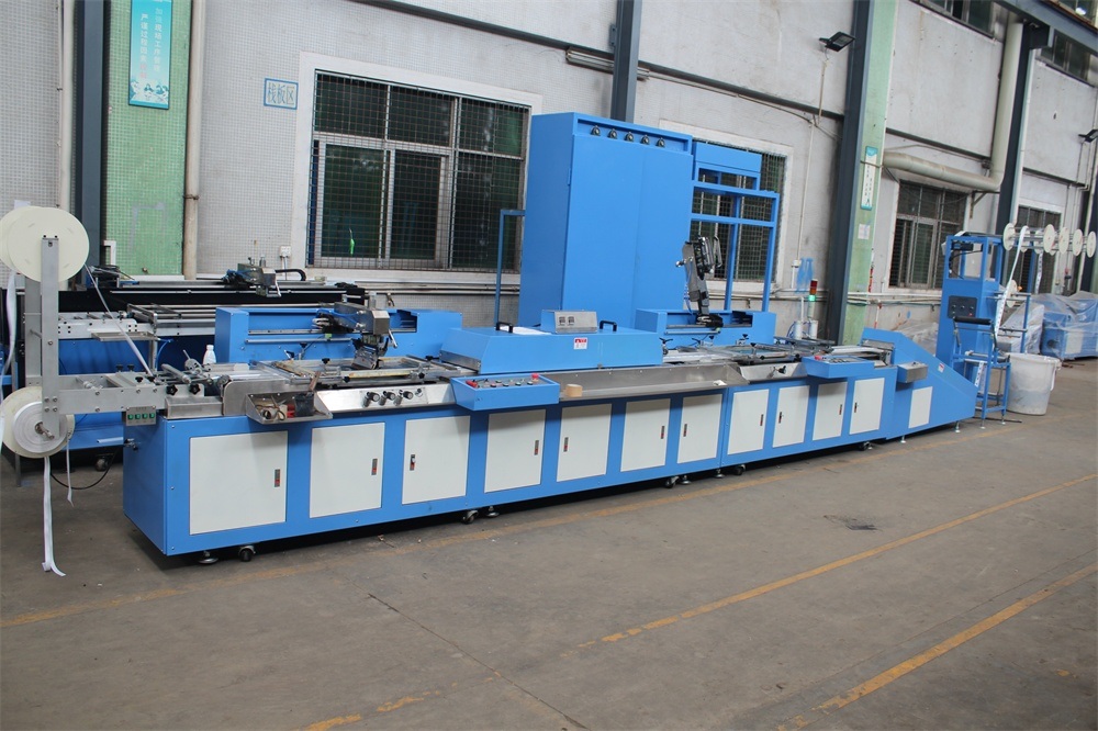 Economical Type 2colors Screen Printing Machine for Label Ribbons