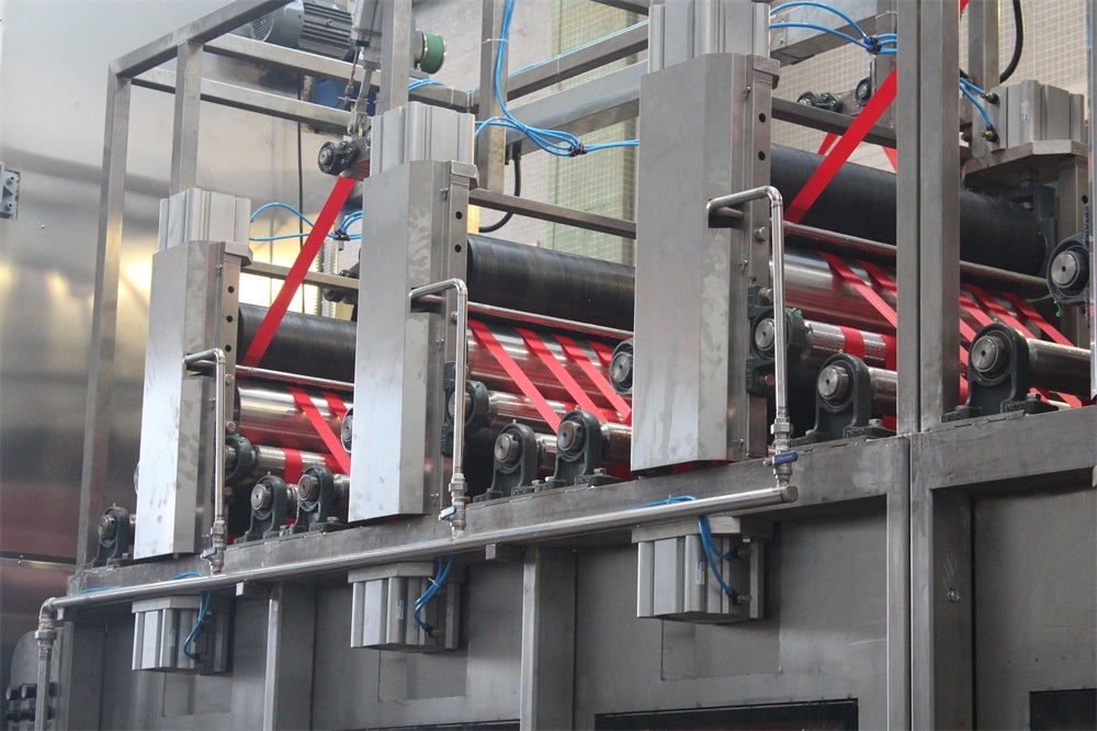 Automobile Seatbelt Webbings Continuous Dyeing and Finishing Machine