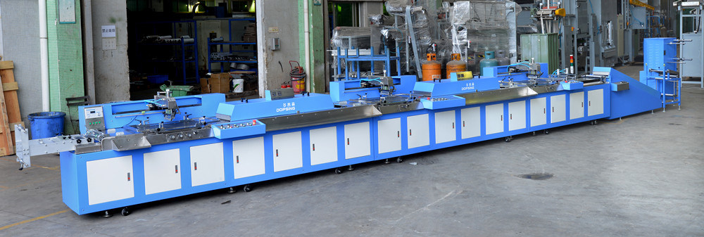 Label Ribbons Automatic Screen Printing Machine with CE Certificate