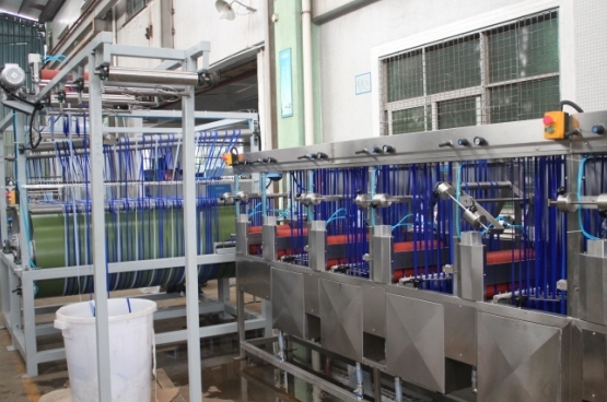 Nylon Ribbon Continuous Dyeing&Finishing Machine with CE Certification