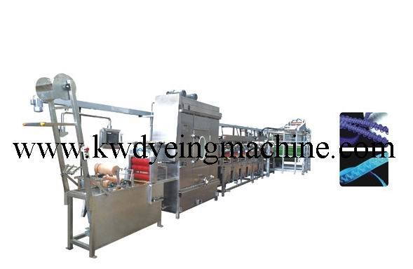 400mm Nylon Tapes Continuous Dyeing Machine Kw-806 Series