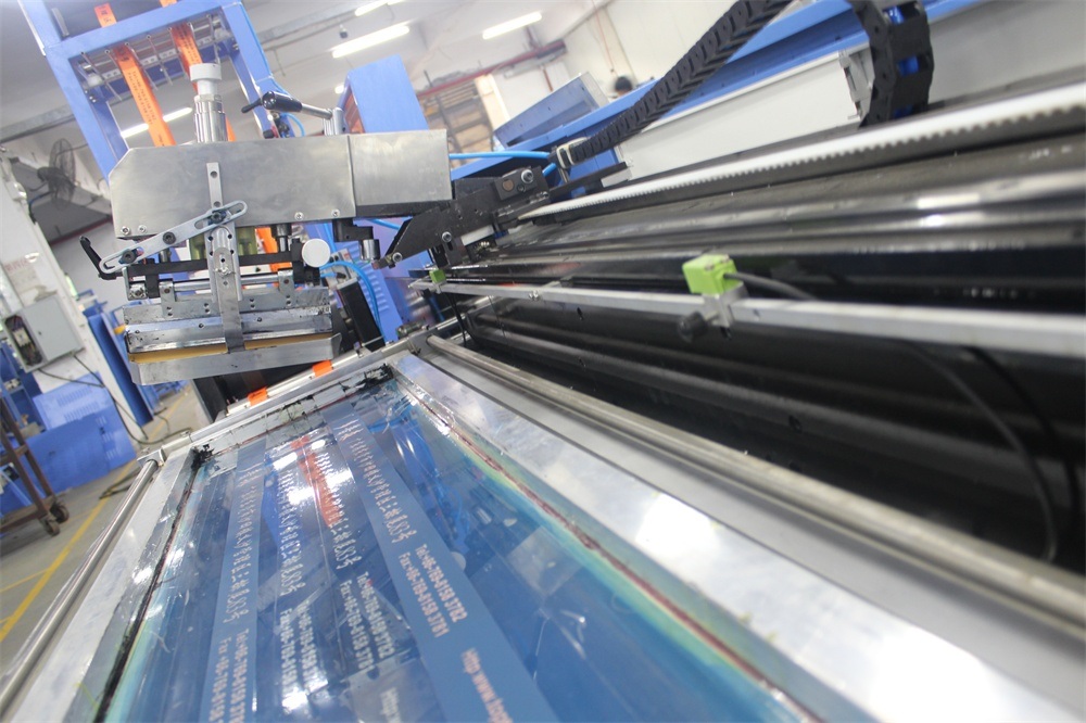 Polyester Lashing Straps Automatic Screen Printing Machine Ce Approved