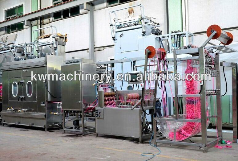 Elastic Tapes Dyeing and Finishing Machine with High Speed