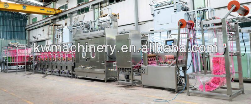 Brand New Continuous Dyeing & Finishing Machine for Elastic Tapes