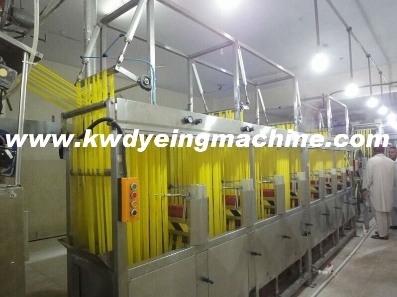 Narrow Fabric Continuous Dyeing&Finishing Machine with Large Capacity