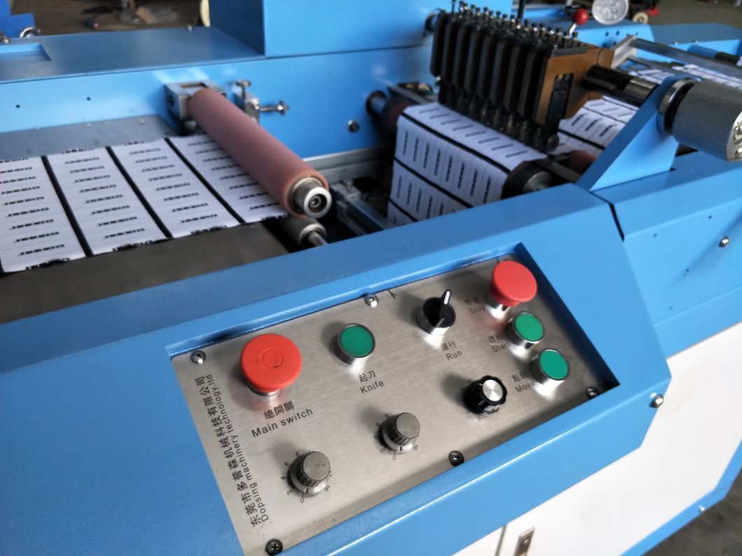 Content Labels Ultrasonic Slitting Machine with High Efficiency