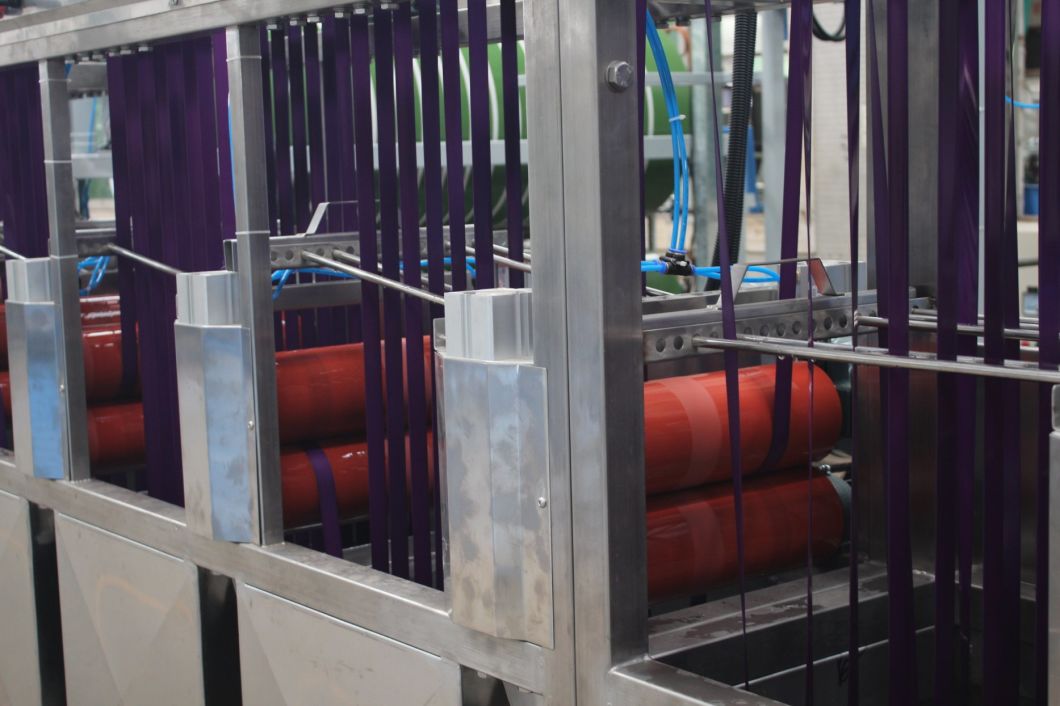 Nylon Bag Belts Continuous Dyeing and Finishing Machine Kw-800-Xb400-H