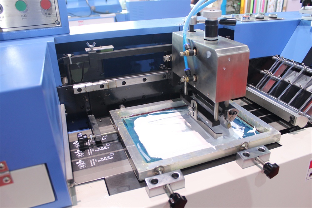 Garment Labels Screen Printing Machine with Two Faces Printing