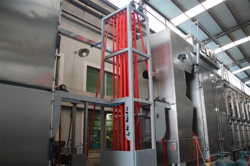 Safety Belt Webbings Continuous Dyeing and Finishing Machine for Sale