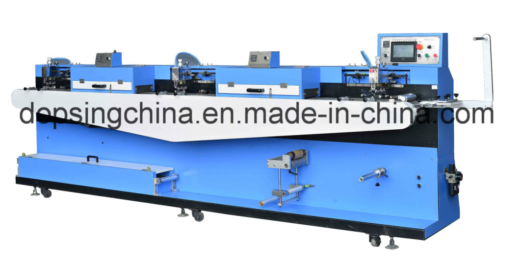 High Temperature Auto Servo Screen Printing Machine 3+0