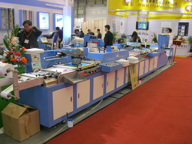 2 Colors Label Ribbons Automatic Screen Printing Machine Supplier
