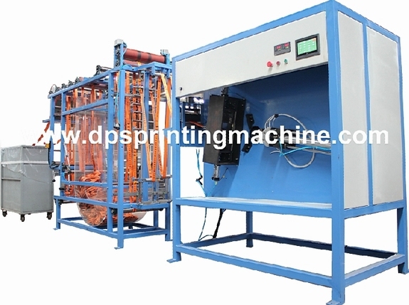 8 Year Exporter China Satin Ribbon Silk Screen Printing Machine -
 Tie Down Straps Automatic Cutting and Winding Machine – Kin Wah