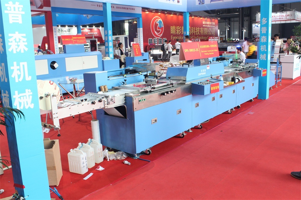 2 Colors Label Ribbon Screen Printing Machine with New Design (SPE-3001S-2C)