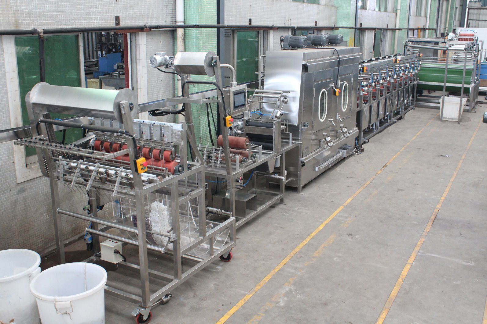 Factory Supply Atuomatic Screen Press -
Compacted Design Polyester+Spandex Tapes Continuous Dyeing Machine – Kin Wah detail pictures