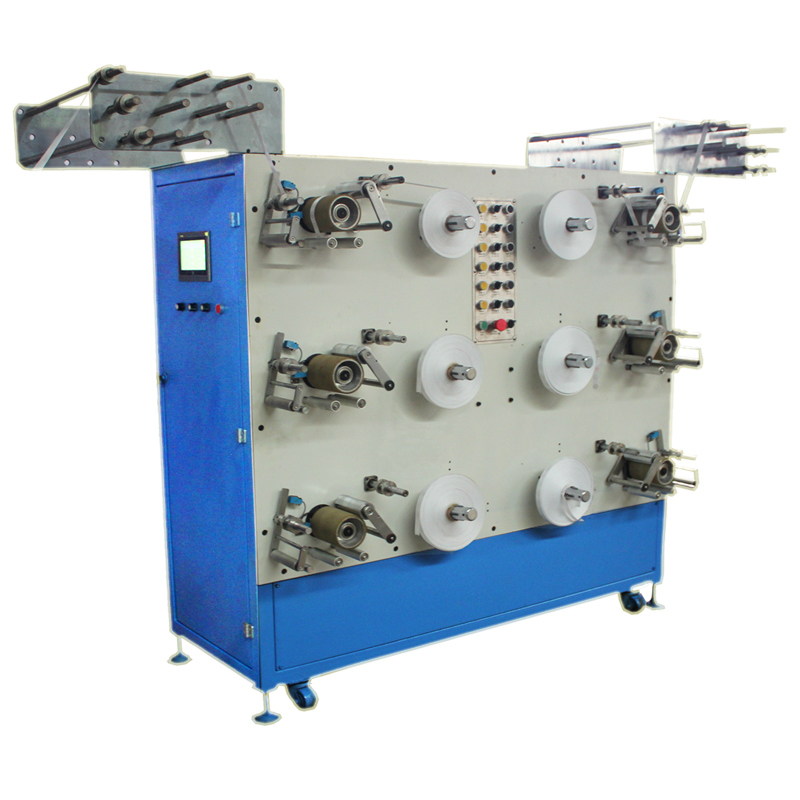 6 Reels Satin Ribbons Automatic Wrapping Machine for Packing