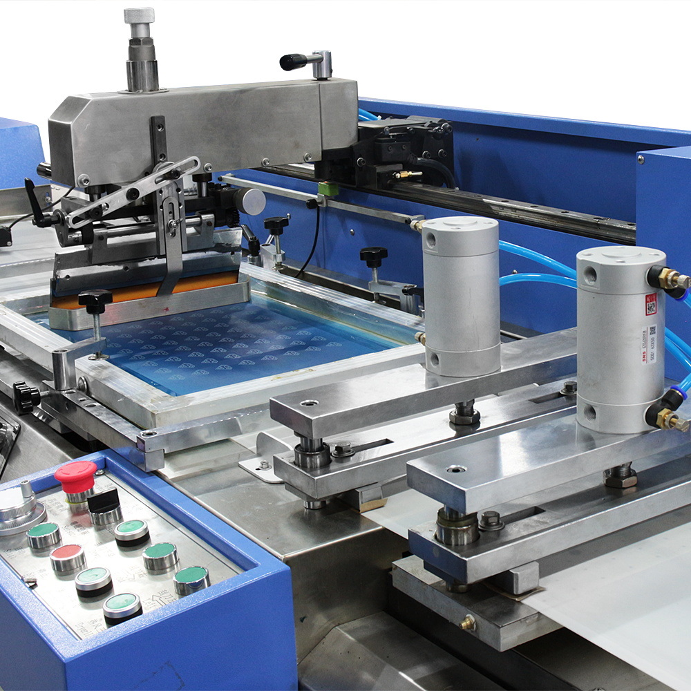 Best quality function Photo Kiosk Machine -
Label Ribbons Automatic Screen Printing Machine with CE Certificate – Kin Wah detail pictures