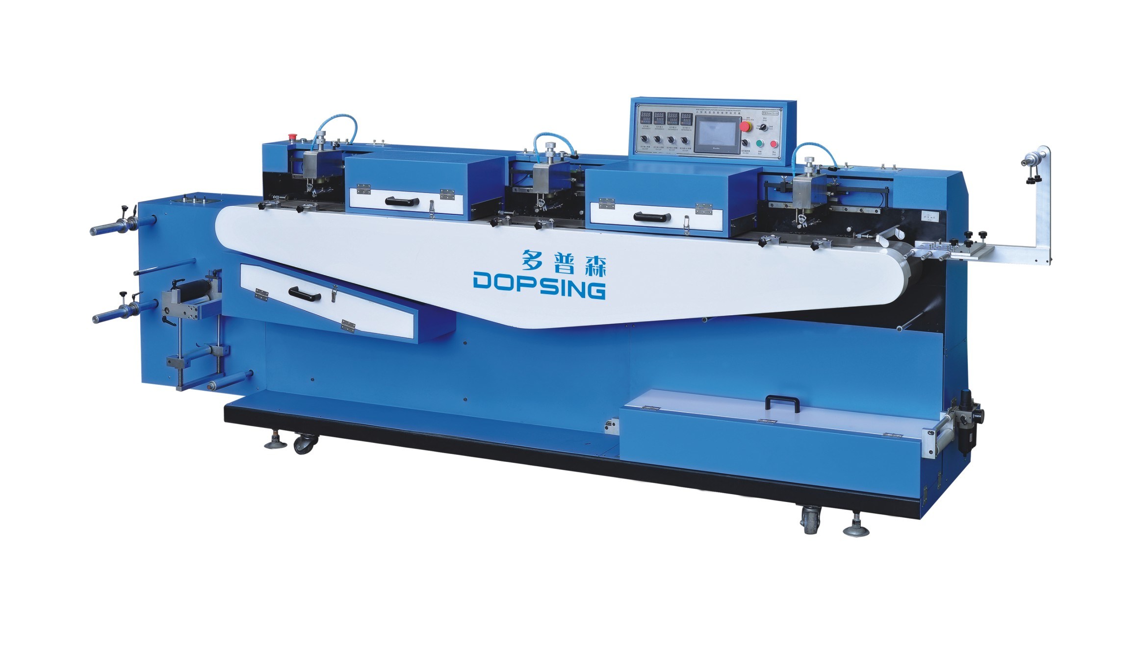 Electronic High Temperature Inks Ribbon-Label Printing Machine (TS-150 3+0)