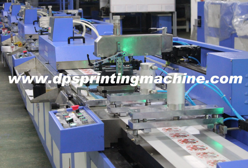 Cheapest Factory Garment Printing Tshirt Printing Machine -
5 Colors Label Ribbons Automatic Screen Printing Machine – Kin Wah detail pictures