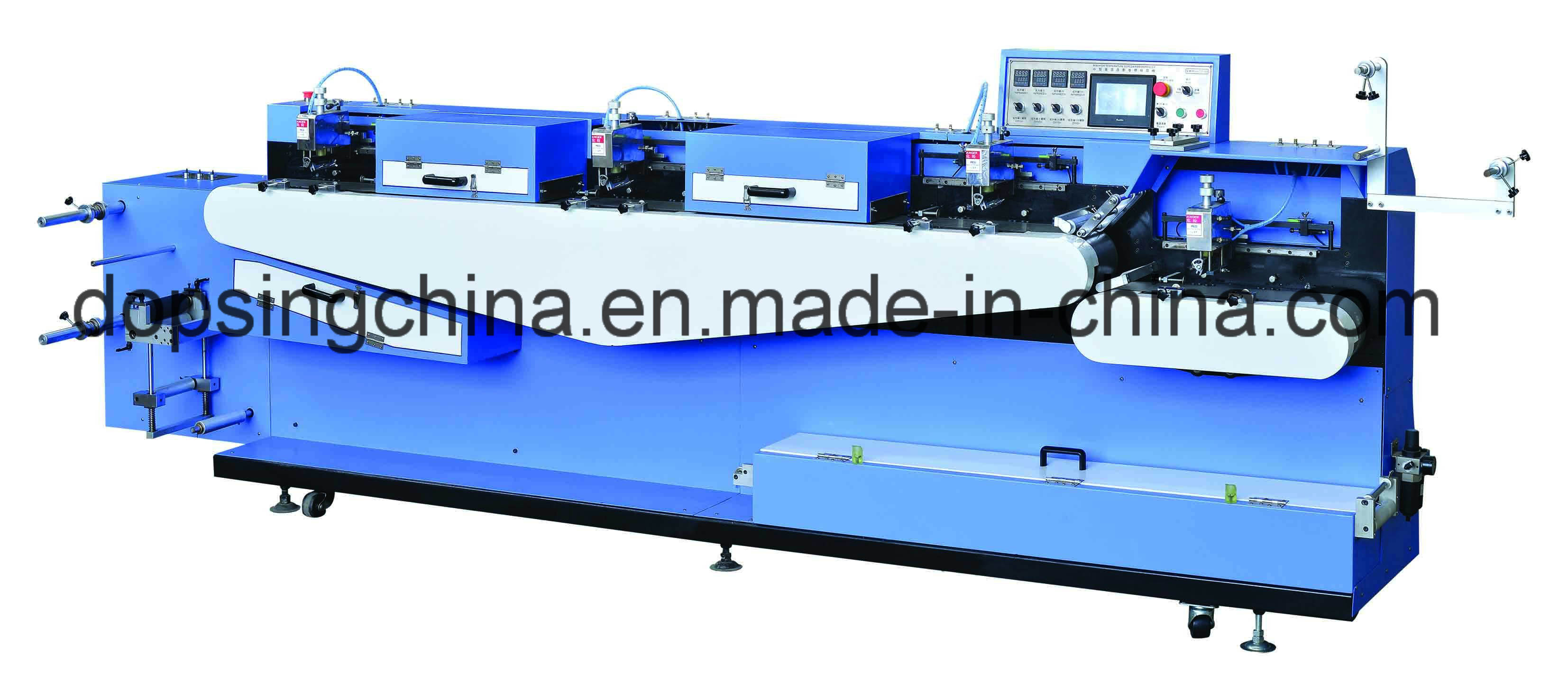 Leading Manufacturer for Plastic Plate Silk Printing Machines -
 Woven Label Automatic Screen Printing Machine 3+1c – Kin Wah