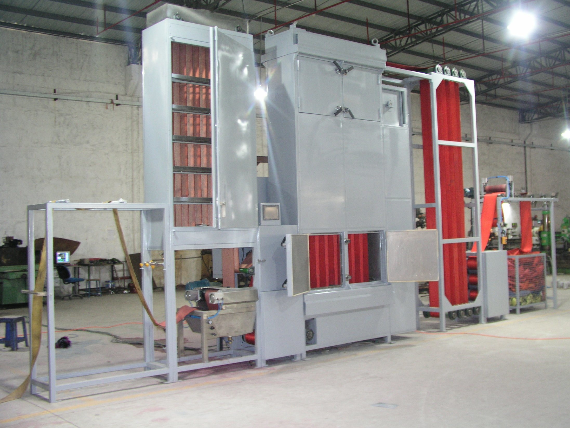 High Temp Cargo Lifting Webbings Dyeing&Finishing Machine