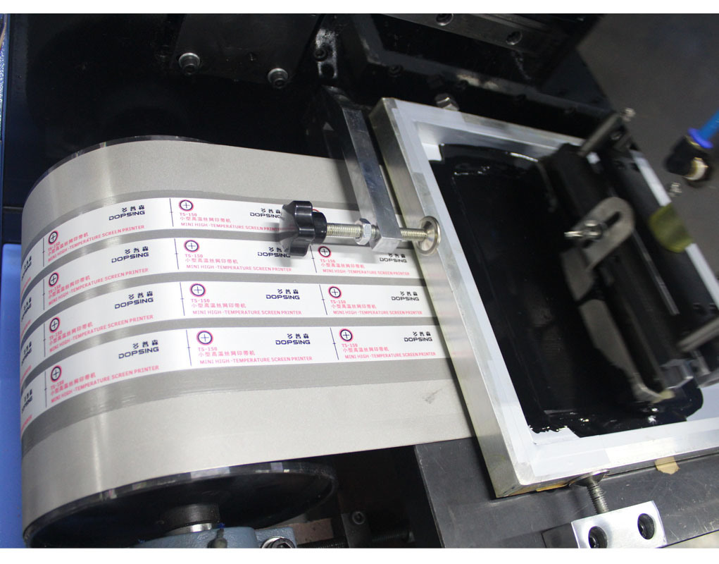 Cotton Tapes/Lanyard Ribbon Automatic Printing Machine 2+1 Colors