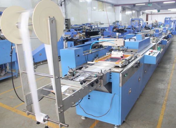 4colors Automatic Screen Printing Machine for Camouflage Tapes